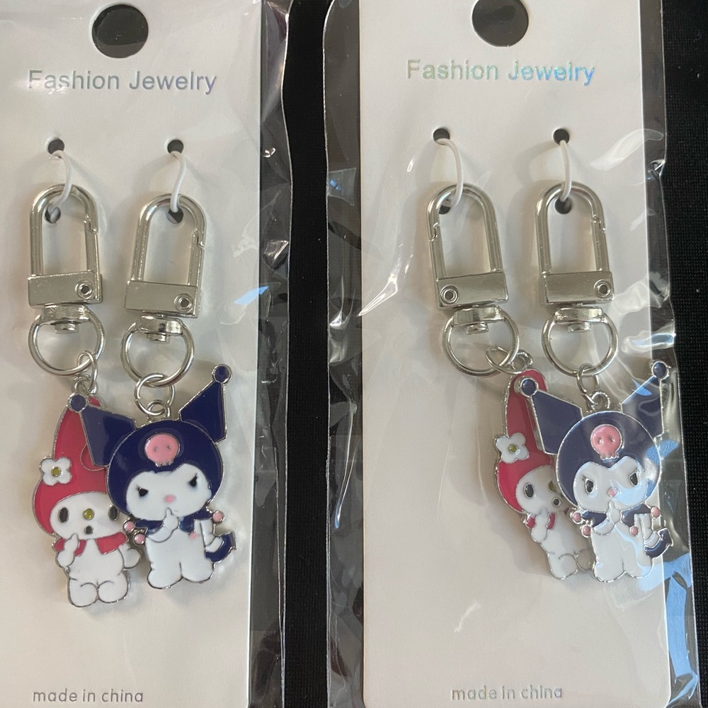 Fashion Jewelry Cute Character Keychains
